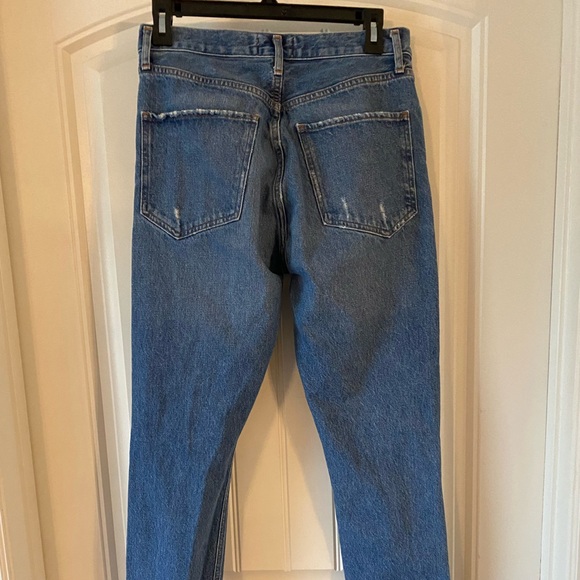 Agolde Jamie High-Rise Distressed Jean - Picture 5 of 10
